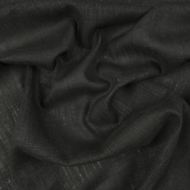 Lin Ramie Noir - Maison Klem